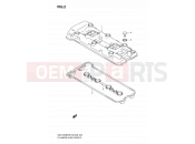 SUZUKI GSX1300BK K9 (2009) B-King (E03,E28,E33) 2 - CYLINDER HEAD COVER