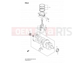 SUZUKI GSX1300BK K9 (2009) B-King (E03,E28,E33) 8 - CRANKSHAFT