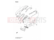 SUZUKI GSX1300BK K9 (2009) B-King (E03,E28,E33) 42 - FUEL TANK COVER