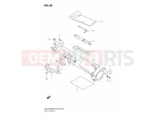 SUZUKI GSX1300BK K9 (2009) B-King (E03,E28,E33) 46 - TOOL HOLDER