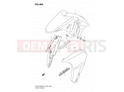 SUZUKI GSX1300BK K9 (2009) B-King (E03,E28,E33) 48A - FRONT FENDER (WITH ABS)