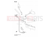 SUZUKI GSX1300BK K9 (2009) B-King (E03,E28,E33) 49 - HANDLEBAR