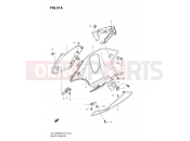 SUZUKI GSX1300BK L0 (2010) B-King (E02) 51A - UNDER COWLING (MODEL L0)