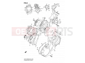 SUZUKI GSX1300BKA K9 (2009) B-King (E02) 6 - CRANKCASE COVER