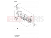 SUZUKI GSX1300BKA K9 (2009) B-King (E02) 13 - THROTTLE BODY