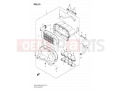 SUZUKI GSX1300BKA K9 (2009) B-King (E02) 15 - AIR CLEANER
