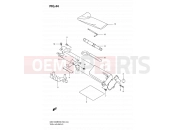 SUZUKI GSX1300BKA K9 (2009) B-King (E02) 44 - TOOL HOLDER