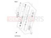 SUZUKI GSX1300BKA K9 (2009) B-King (E02) 55 - FRONT FORK DAMPER