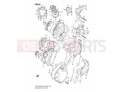 SUZUKI GSX1300BKA K9 (2009) B-King (E03,E28,E33) 6 - CRANKCASE COVER