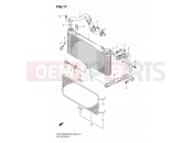 SUZUKI GSX1300BKA K9 (2009) B-King (E03,E28,E33) 17 - OIL COOLER