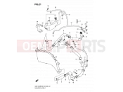 SUZUKI GSX1300BKA K9 (2009) B-King (E03,E28,E33) 21 - RADIATOR HOSE