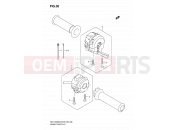 SUZUKI GSX1300BKA K9 (2009) B-King (E03,E28,E33) 36 - HANDLE SWITCH