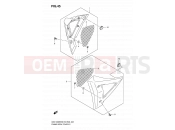 SUZUKI GSX1300BKA K9 (2009) B-King (E03,E28,E33) 45 - FRAME BODY COVER
