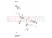SUZUKI GSX1300BKA K9 (2009) B-King (E03,E28,E33) 50 - HANDLE LEVER