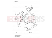 SUZUKI GSX1300BKA K9 (2009) B-King (E03,E28,E33) 53 - UNDER COWLING