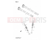 SUZUKI GSX1300BKUF K9 (2009) B-King 11 - CAMSHAFT/VALVE