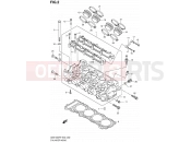 SUZUKI GSX1300R K2 (2002) Hayabusa 2 - CYLINDER HEAD