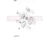 SUZUKI GSX1300R K2 (2002) Hayabusa 8 - STARTER CLUTCH (MODEL X/Y/K1/K2)