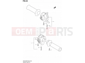SUZUKI GSX1300R K2 (2002) Hayabusa 33 - HANDLE SWITCH (MODEL X/Y/K1/K2)