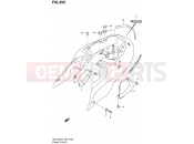 SUZUKI GSX1300R K2 (2002) Hayabusa 39C - FRAME COVER (MODEL K2)