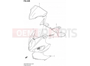 SUZUKI GSX1300R K2 (2002) Hayabusa 44B - COWLING BODY (MODEL K2)