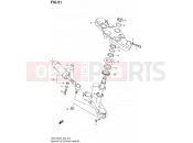SUZUKI GSX1300R K2 (2002) Hayabusa 51 - BRACKET/STEERING DAMPER