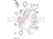 SUZUKI GSX1300R / GSX1300RZ K3 (2003) Hayabusa 5 - CRANKCASE COVER