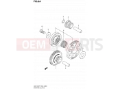 SUZUKI GSX1300R / GSX1300RZ K3 (2003) Hayabusa 8A - STARTER CLUTCH (MODEL K3)