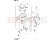 SUZUKI GSX1300R / GSX1300RZ K3 (2003) Hayabusa 14 - AIR CLEANER