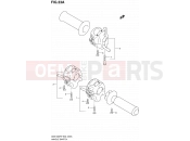 SUZUKI GSX1300R / GSX1300RZ K3 (2003) Hayabusa 33A - HANDLE SWITCH (MODEL K3)