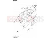 SUZUKI GSX1300R / GSX1300RZ K3 (2003) Hayabusa 39D - FRAME COVER (MODEL K3)