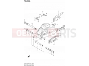 SUZUKI GSX1300R / GSX1300RZ K3 (2003) Hayabusa 56A - REAR SWINGINGARM (MODEL K3)