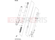 SUZUKI GSX1300R / GSX1300RZ K3 (2003) Hayabusa 50 - FRONT FORK DAMPER