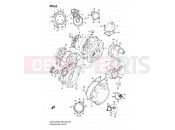 SUZUKI GSX1300R / GSX1300RZ K4 (2004) Hayabusa (E03,E28,E33) 6 - CRANKCASE COVER