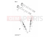 SUZUKI GSX1300R / GSX1300RZ K4 (2004) Hayabusa (E03,E28,E33) 11 - CAMSHAFT - VALVE