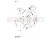 SUZUKI GSX1300R / GSX1300RZ K4 (2004) Hayabusa (E03,E28,E33) 20 - RADIATOR HOSE