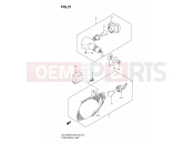 SUZUKI GSX1300R / GSX1300RZ K4 (2004) Hayabusa (E03,E28,E33) 31 - TURNSIGNAL LAMP (MODEL K4)