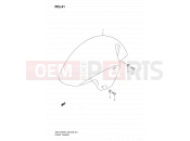 SUZUKI GSX1300R / GSX1300RZ K4 (2004) Hayabusa (E03,E28,E33) 41 - FRONT FENDER (MODEL K4)