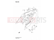 SUZUKI GSX1300RU1 K6 (2006) Hayabusa 41B - FRAME COVER (MODEL K6)