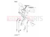 SUZUKI GSX1300RU1 K6 (2006) Hayabusa 43 - HANDLEBAR