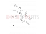 SUZUKI GSX1300RU1 K6 (2006) Hayabusa 44 - HANDLE LEVER