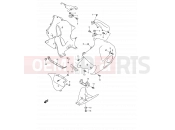 SUZUKI GSX1300RU1 K6 (2006) Hayabusa 49 - UNDER COWL INSTALLATION PARTS