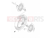SUZUKI GSX1300RU1 K6 (2006) Hayabusa 54 - FRONT WHEEL