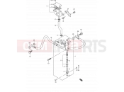 SUZUKI GSX1300RU1 K6 (2006) Hayabusa 62 - REAR MASTER CYLINDER