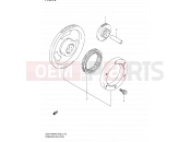 SUZUKI GSX1400 K3 (2003) 10 - STARTER CLUTCH