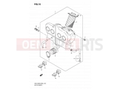 SUZUKI GSX1400 K3 (2003) 16 - AIR CLEANER