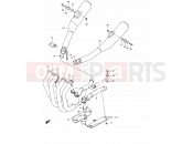 SUZUKI GSX1400 K3 (2003) 17 - MUFFLER (MODEL K2/K3/K4)