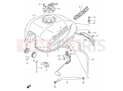 SUZUKI GSX1400 K3 (2003) 40A - FUEL TANK (MODEL K3)
