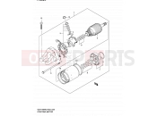 SUZUKI GSX1400 K3 (2003) 24 - STARTING MOTOR
