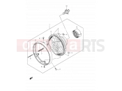 SUZUKI GSX1400 K3 (2003) 31 - HEADLAMP ASSY (GSX1400K2/K3 E24)